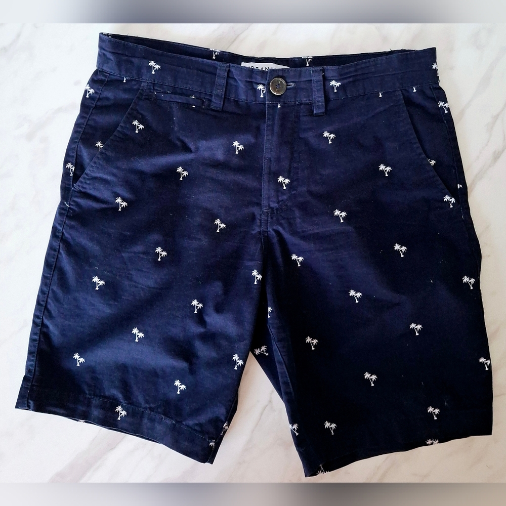 Urban Man Palm Tree Print Shorts (30)